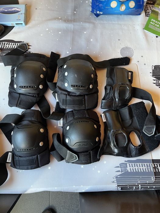 Conjunto de Joelheiras, cotoveleiras Oxelo