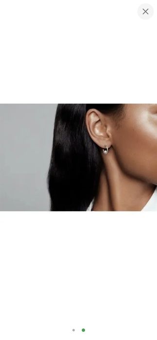 PANDORA, сережки, срібло.