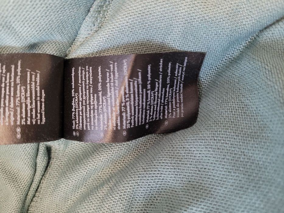 LIDL Esmara Zielony Sweter Ciążowy r. S
