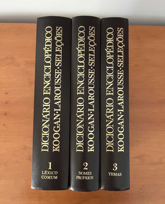 Dicionário Enciclopédico KLS (Koogan Larousse Seleções) - 3 Vol.