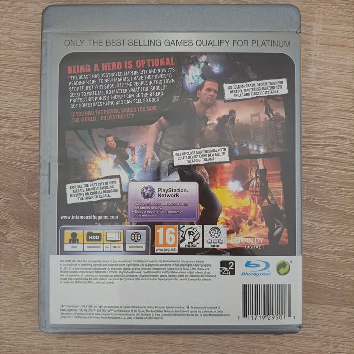 Gra Infamous 2 PS3