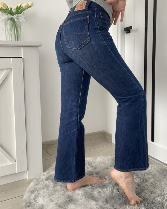 Жіночі вінтажні джинси кльош bobson size s-m