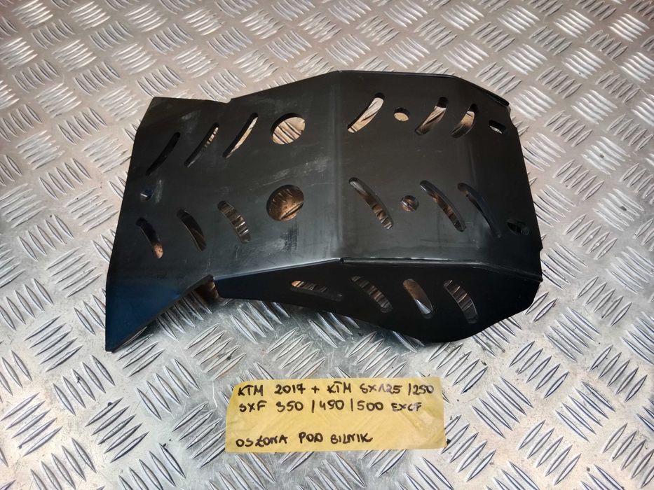 KTM SX 125 / 250 SXF 350 / 450 / 500 EXCF Osłona pod Silnik 2017+
