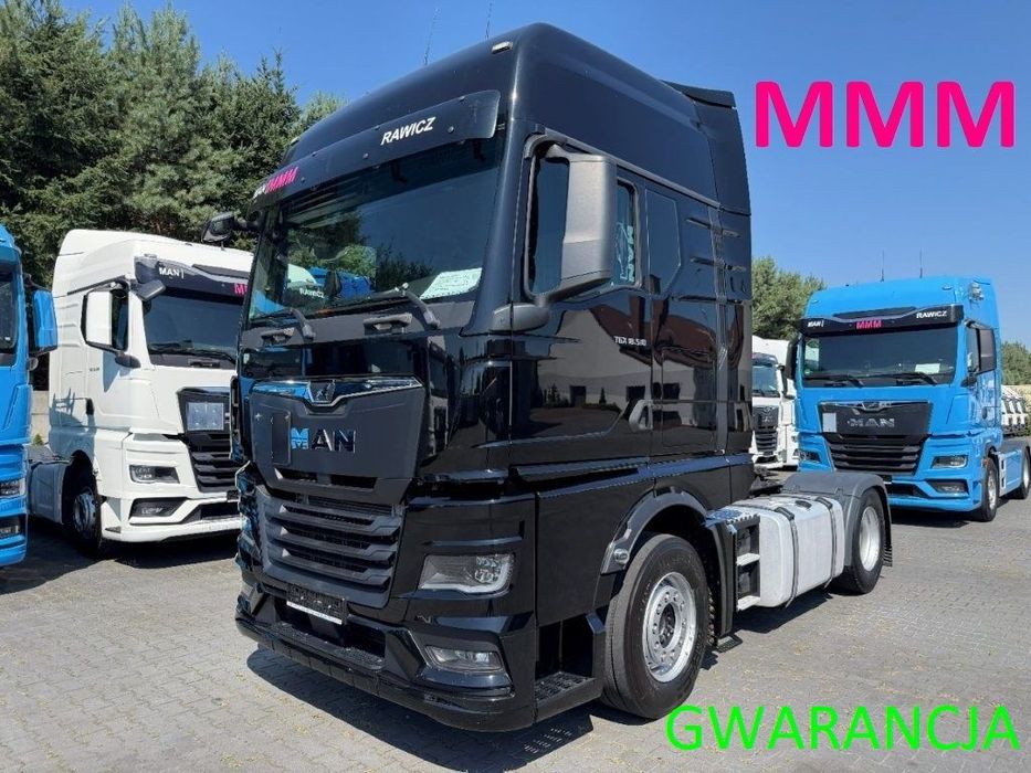 MAN TGX TG3 18.510 ACC GX LEDY RETARDER KLIMA POSTOJOWA KONTRAKT MAN DO KOŃCA SPROWADZONY Z DE  zbiorniki 1160 litrów, wolne koło, klima postojowa, INTRADER,subwoofer