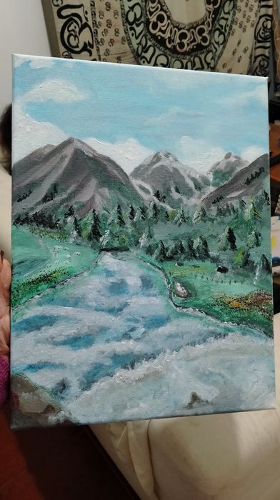 Quadro Handmade paisagem