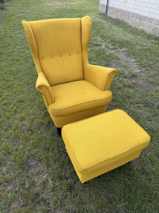 Fotel uszak ikea Strandmon