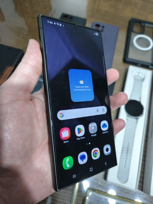 Vendo/Troco Samsung S24 Ultra e Samsung Watch 7