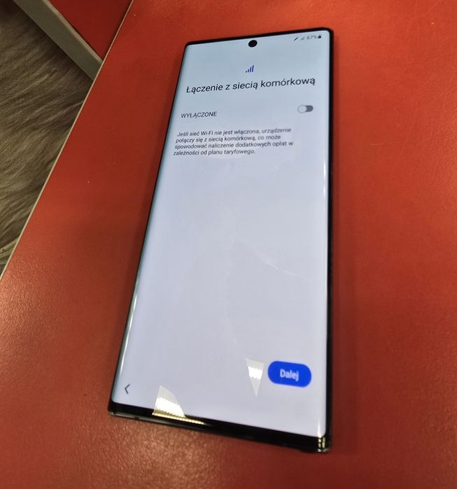 Samsung Galaxy Note 10+ 256 gb Czarny 4g Dual Sim Gwarancja 5 lat