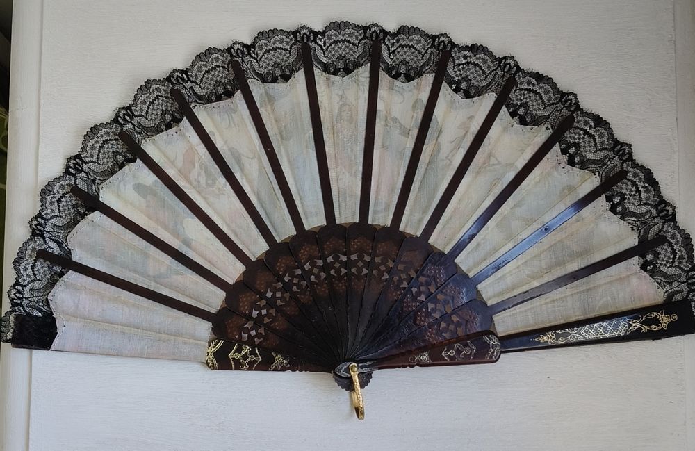 Leque vintage espanhol