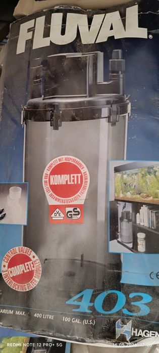 Новый внешний фильтр для аквариума