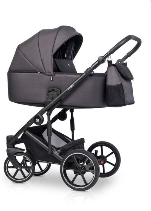 Дитяча коляска 2 в 1 Riko Trex 01 Anthracite, дитячий возик