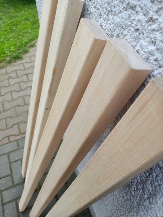 Deski do ławek parkowych olcha