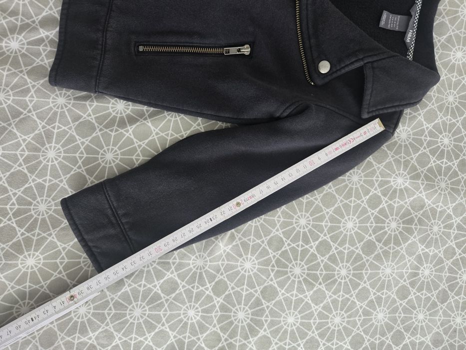 Kurtka H&M ramoneska 110/116 czarna