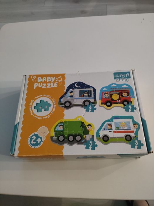 Puzzle 2+ Trefl Baby Auta