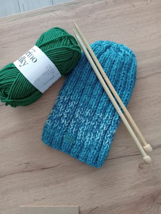 Czapka krasnal rękodzieło