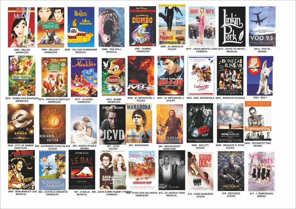 Vendo Coleção de DVD's (2ª parte)