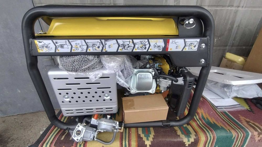 Генератор бензин-газ MSW-PG3000W