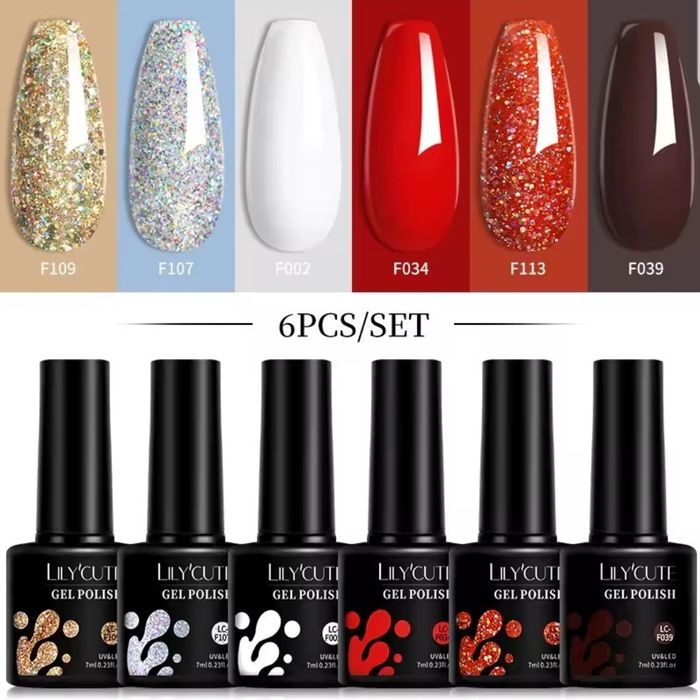 Гель лак для маникюра gel polish Lily cute