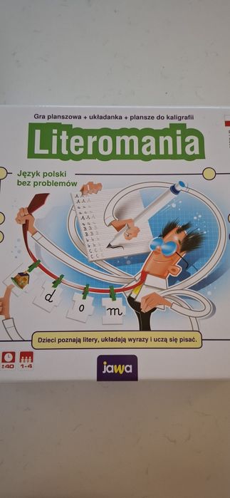 Literomania gra edukacyja, gra do nauki liter