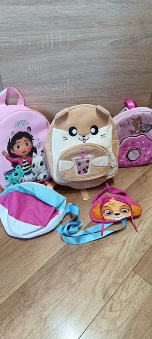 Zestaw plecaki + torebki