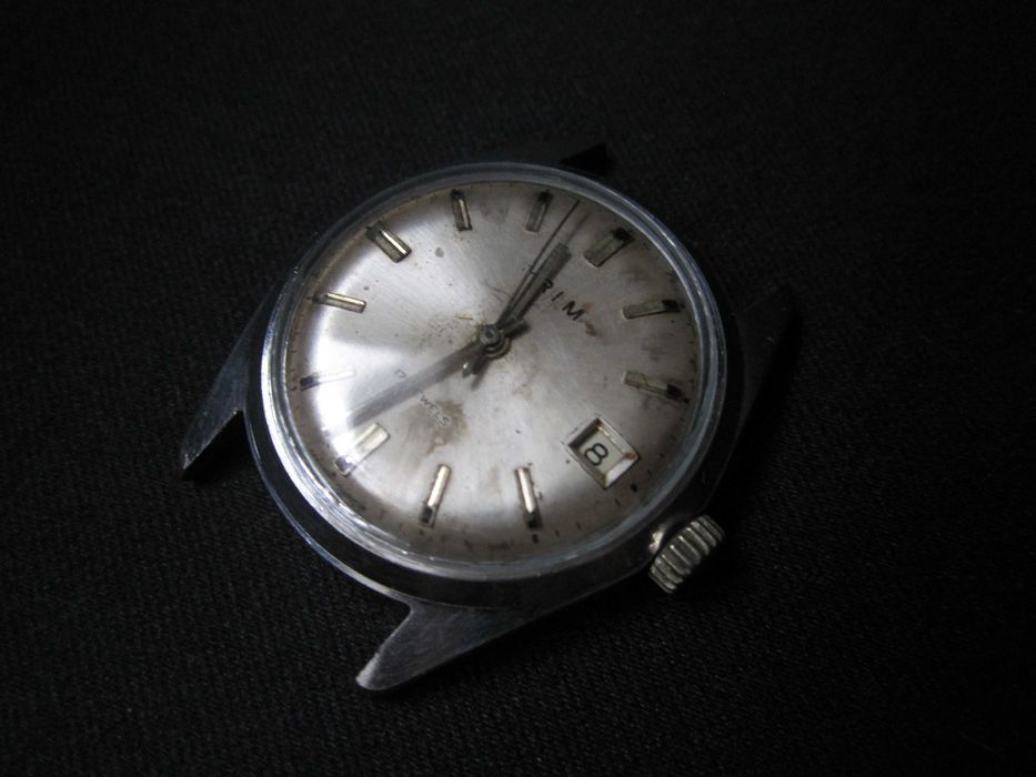 Часы мужские "PRIM" Чехословакия. Механика. Календарь.