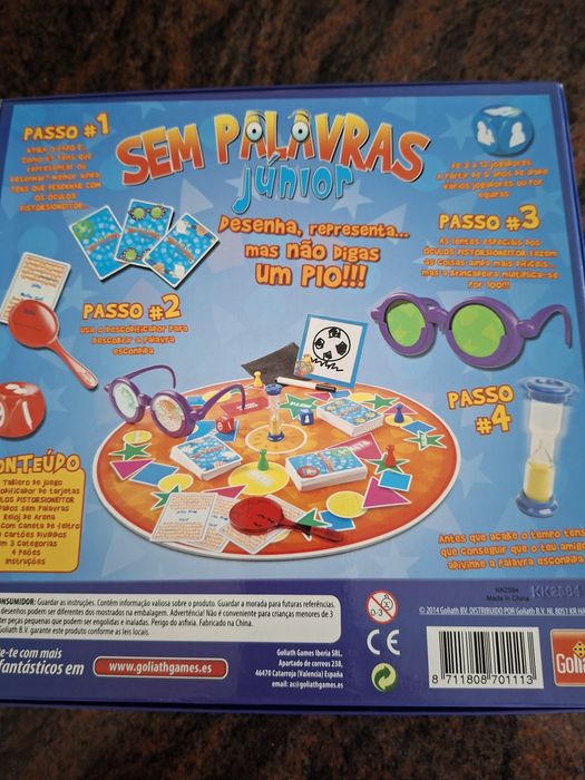 Jogo sem palavras junior