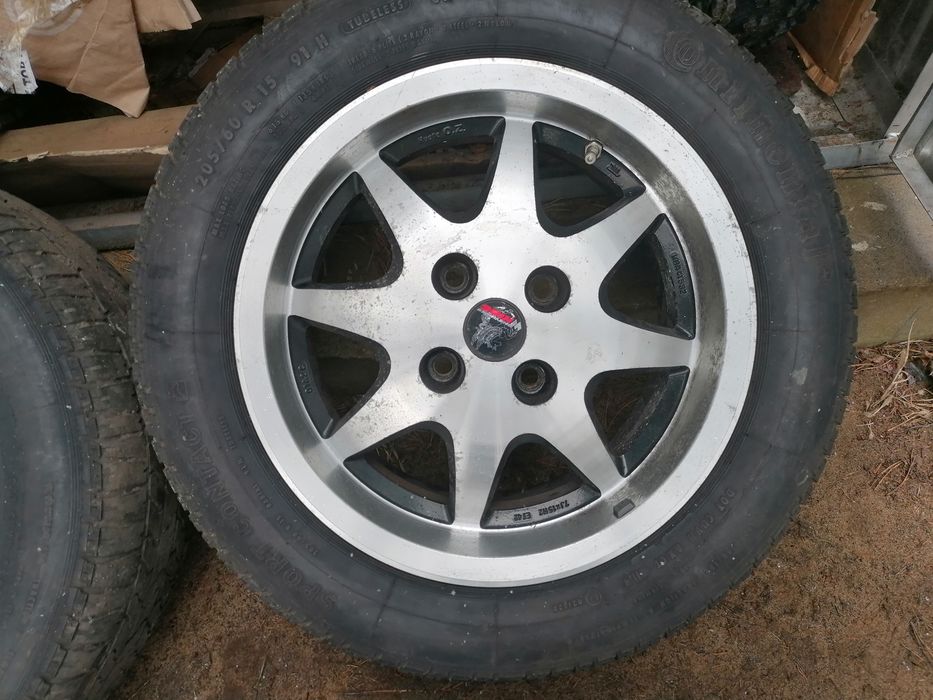 Alufelgi OZ Ruote King 15 cali 4x108 audi 80 100