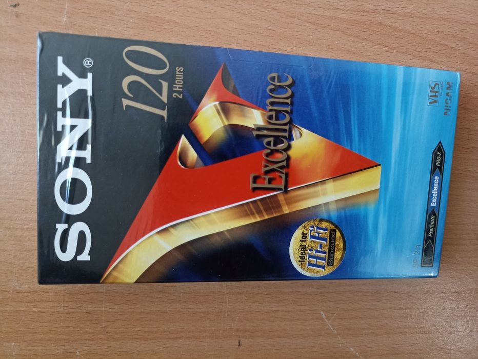 Cassete VHS Hifi seladas