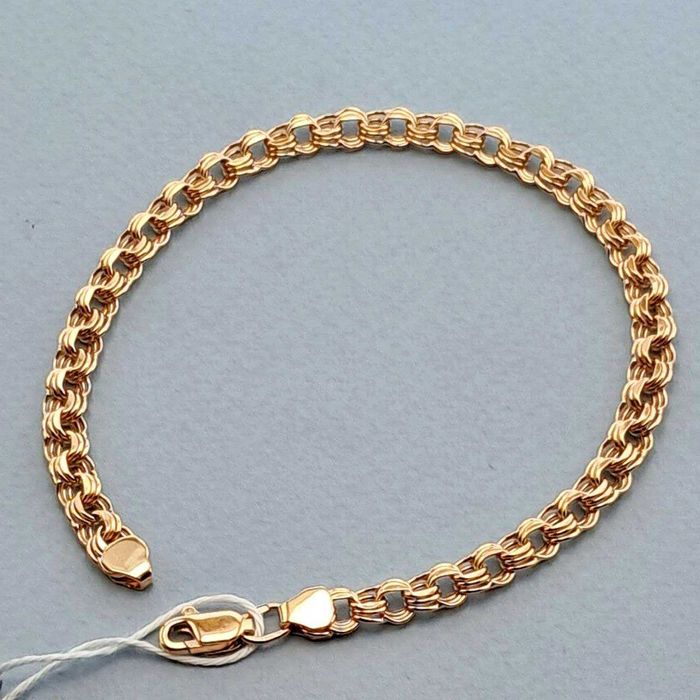 ‼Золотий браслет 4,23 гр  20 см Золотой браслет