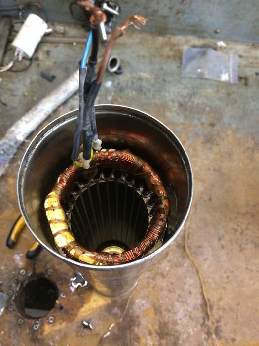 Перемотка глубинных насосов.