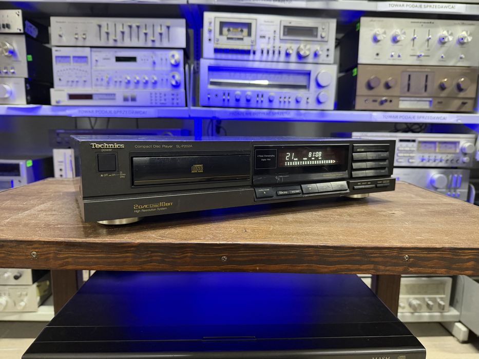 ‼️ Odtwarzacz płyt CD Technics SL-P202A Audio Room