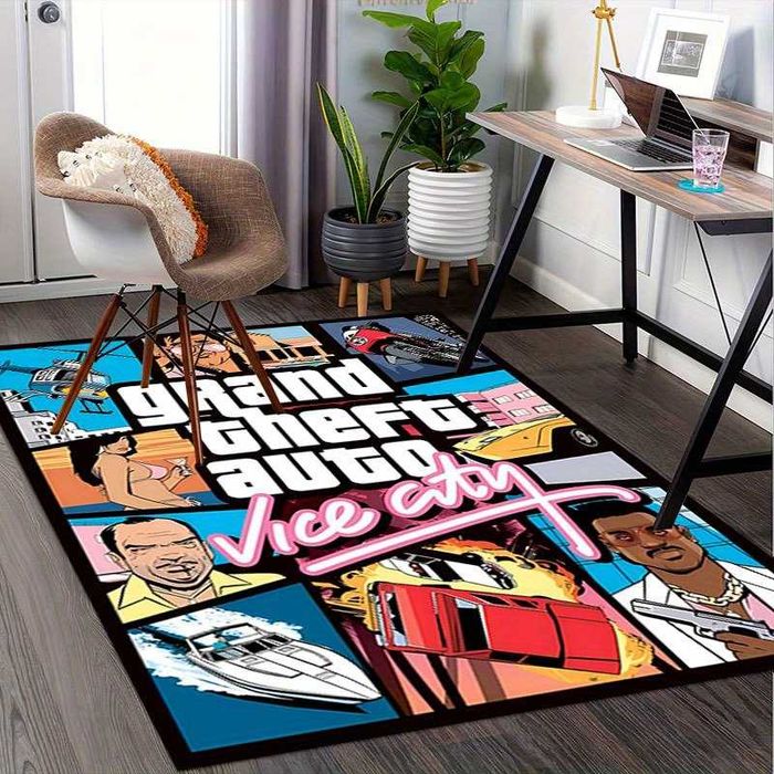 1pc Tapete de Escritório  Grand Theft Auto: Vice City tapete de Jogos