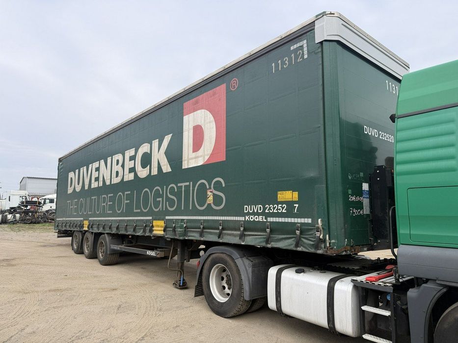 s24  naczepa kogel mega firanka