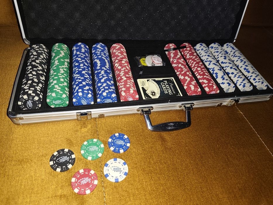 Pro Poker zestaw 500 żetonów