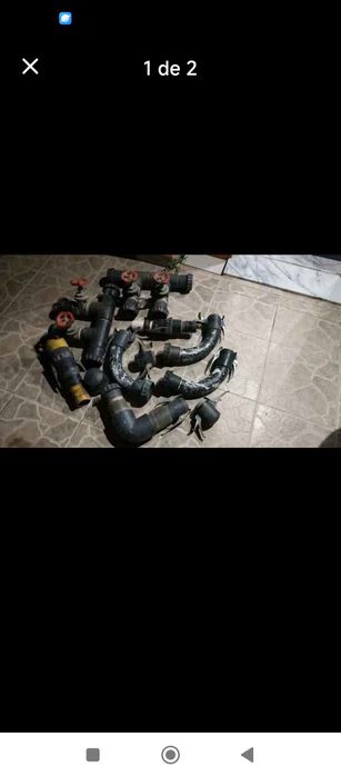 Lote acessórios rega