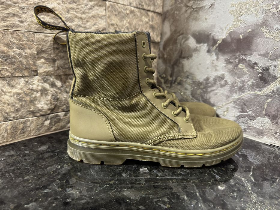 Dr Martens Combs J DMS Olive Extra Tough Nylon Rubbery