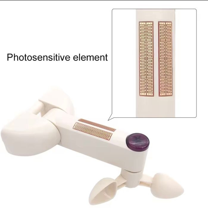 Sensor de luz, chuva e vento