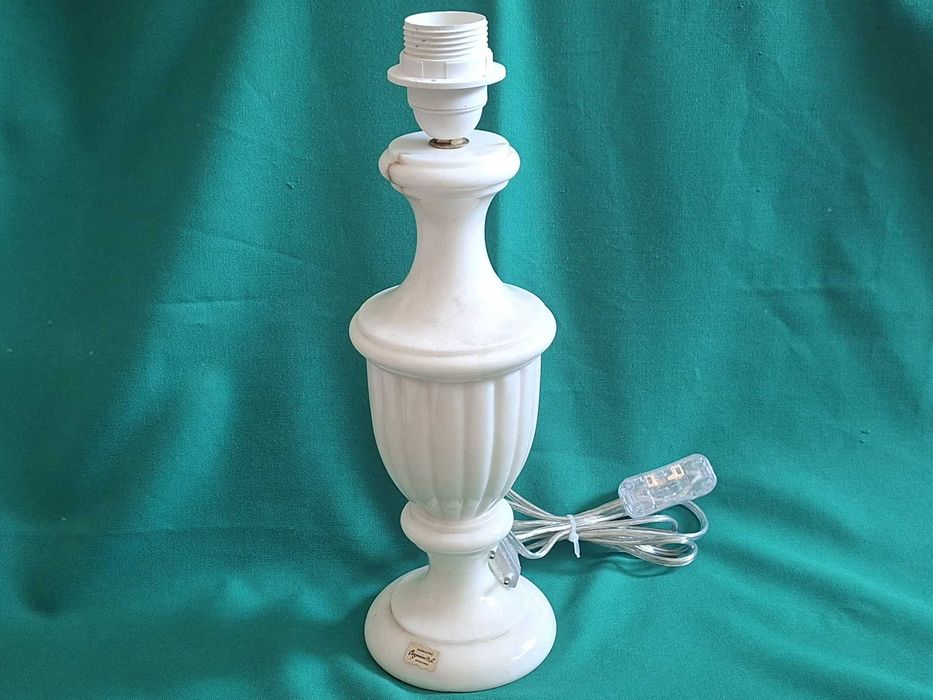 Belíssimo Candeeiro Pegasam em Alabastro, anos 70, Spain