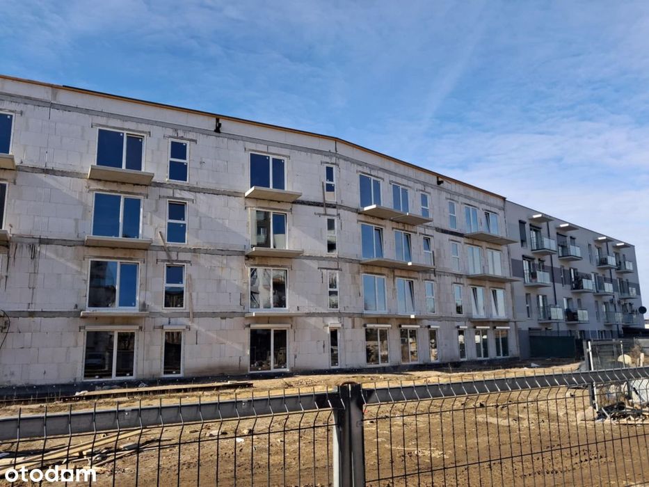 Nowe - 2 pokojowe z balkonem i miejscem garażowym - stan deweloperski – pohled 6