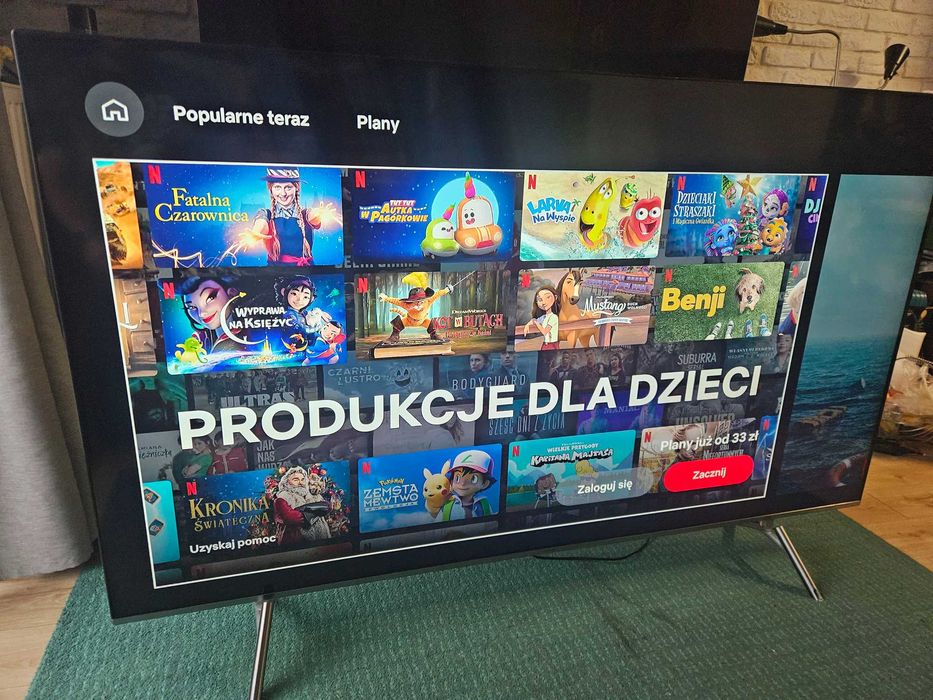 Telewizor Samsung 55 Smart tv Netflix 4K Smart tv