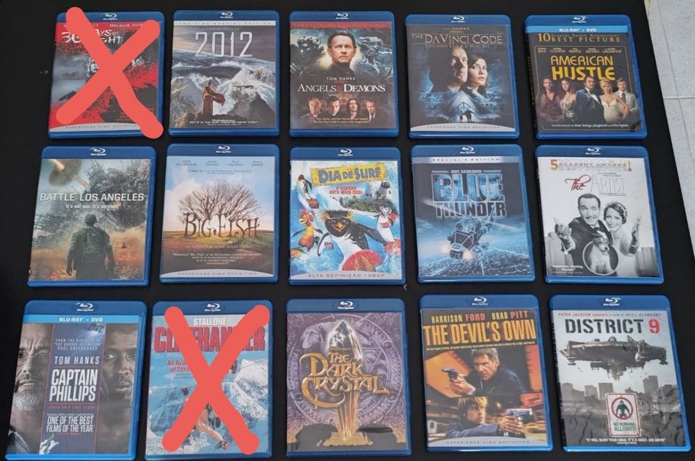 Coleção Blu-ray - Como novos - Parte 3