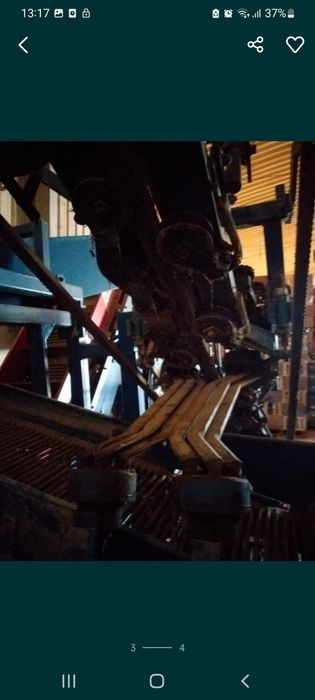 Maquina de colher cenoras