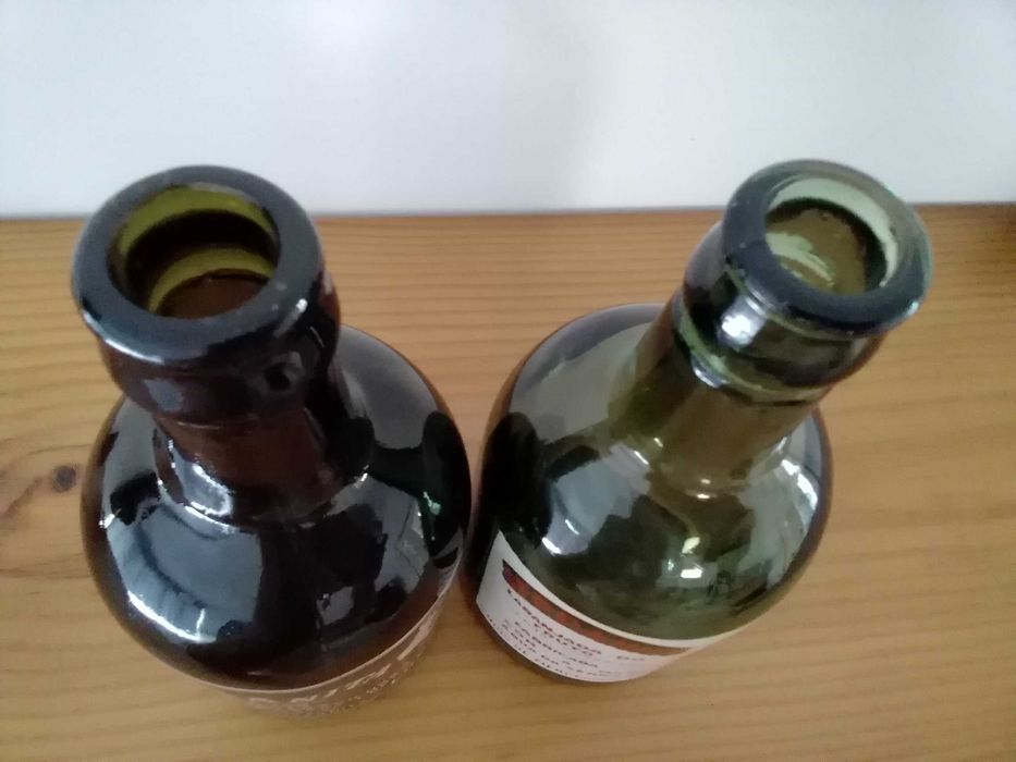 2 Garrafas de Refrigerante, Pirogravadas, Tipo Pote: Laranjada Serranita - Lousã