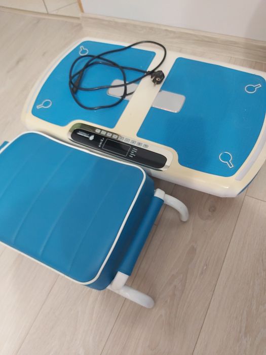 Platforma wibracyjna +stołeczek rehabilitacyjny