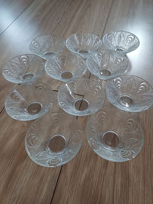 Salaterki kryształ deserowe