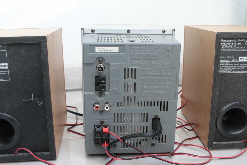 Музыкальний центр Panasonic SA PM07  Wood Cabinet