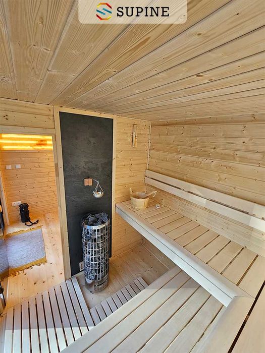 Sauna ogrodowa Nils 450 cm x 270 cm