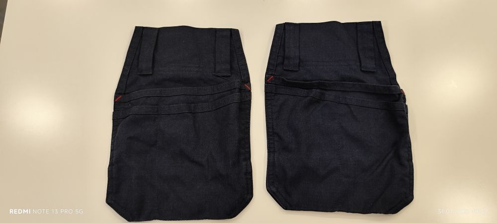 Worki kieszeniowe Snickers 9793 nowe przyszywane