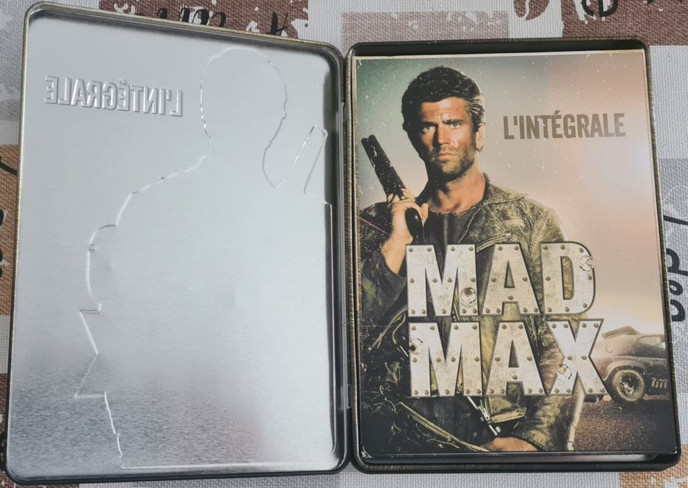 Trilogia Mad Max DVD Steelbook e Coffret