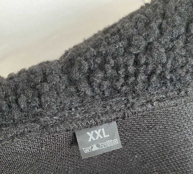 Bukla XXL oversize czarny płaszcz kurtka